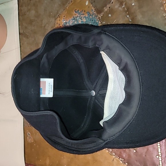 Vintage. Made in USA. Wool baseball-style cap with optional ear flaps. Size XL - Picture 9 of 11